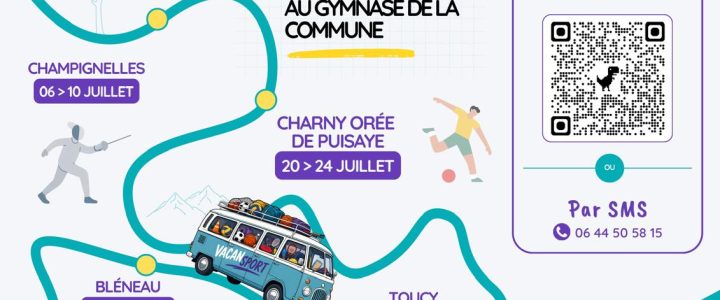 Vacansport commence le 6 juillet à Champignelles Vacansport commence le 6 juillet à Champignelles